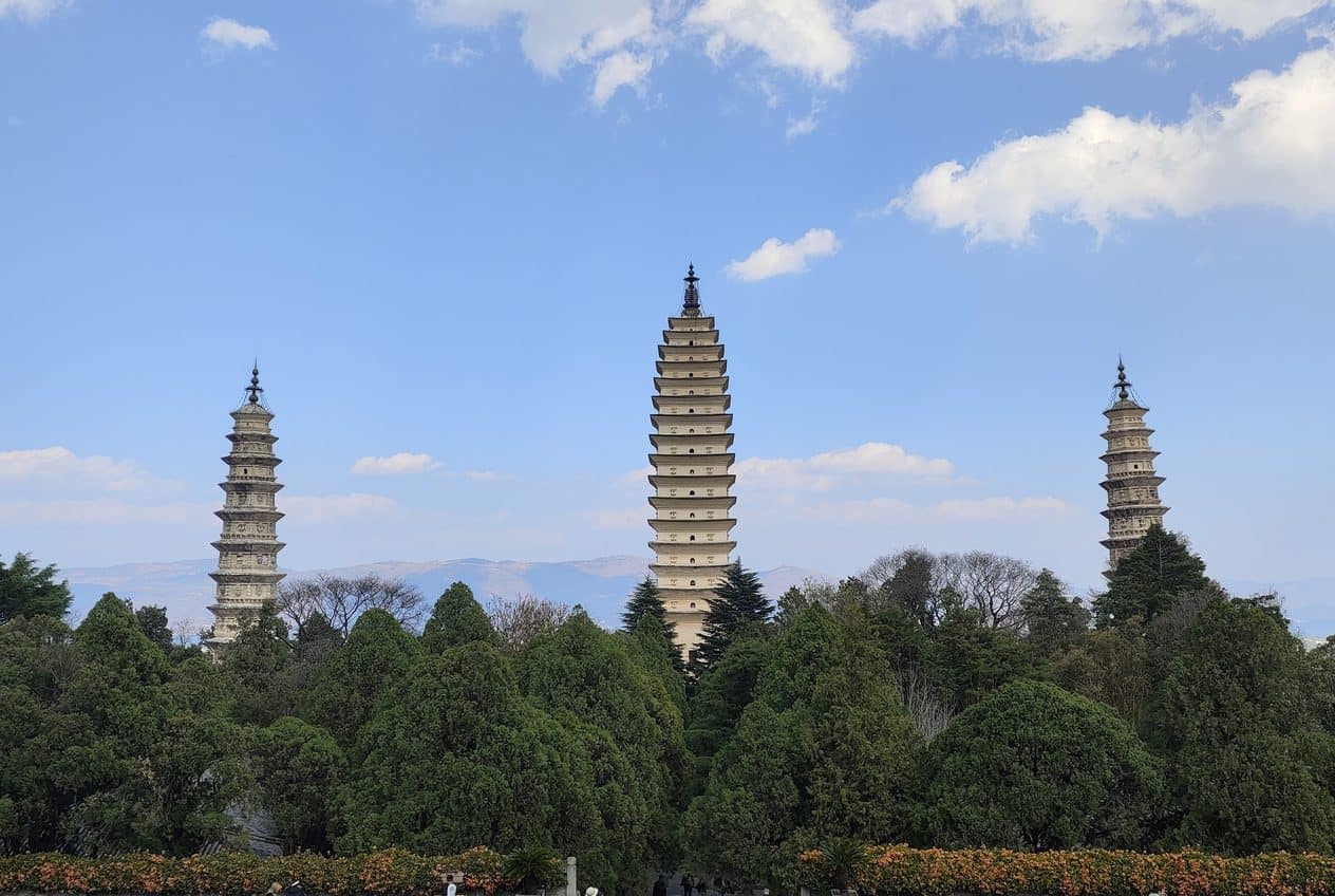 Three Pagodas of Chongsheng Temple, Dali