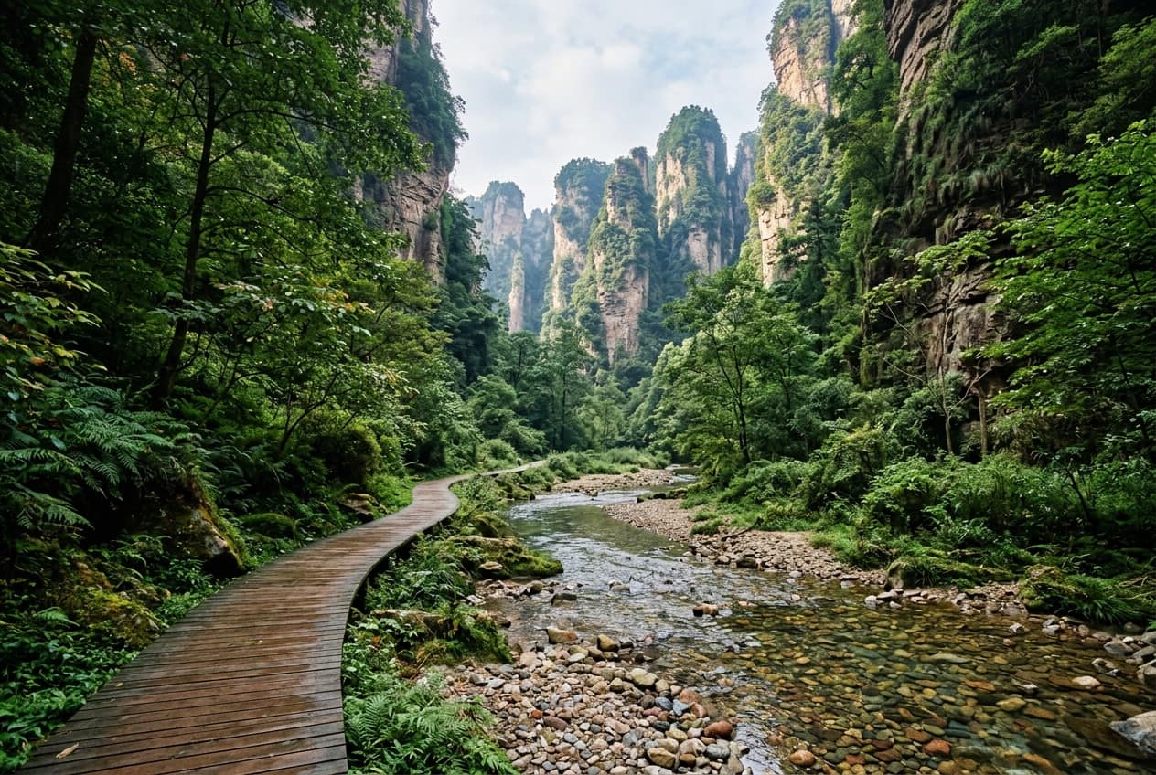 Golden Whip Stream, Zhangjiajie, China — visitor guide