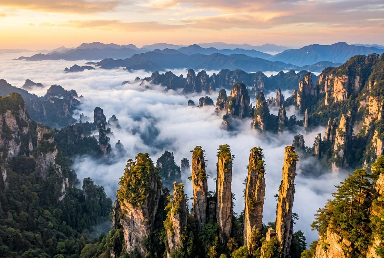 Tianzi Mountain, Zhangjiajie, China — visitor guide