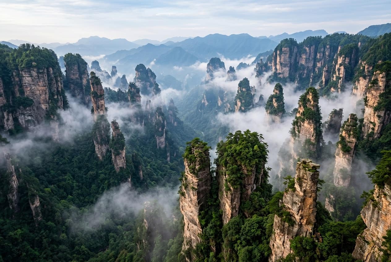 Yuanjiajie (Avatar Mountains), Zhangjiajie, China — visitor guide