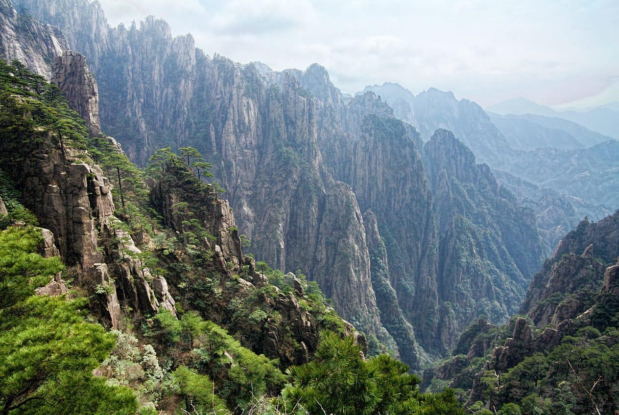 西海大峡谷, 黄山